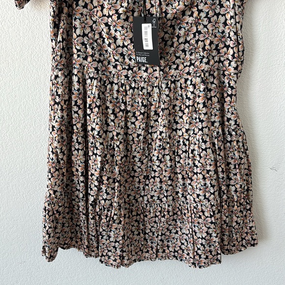 Paige azul print mini dress in M - Picture 4 of 7